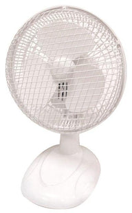 Kingavon 6" Desk Fan – Compact 2-Speed Personal Cooling with Adjustable Tilt
