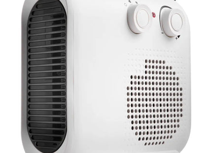 VonHaus 2-in-1 Blow Heater & Cooling Fan with Adjustable Thermostat and Carry Strap