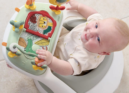 Mamas & Papas Snug Floor Seat with Activity Tray - Pebble Grey