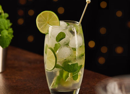 VonShef Parisian Green & Gold Cocktail Shaker Set – 6 Piece Bartender Kit