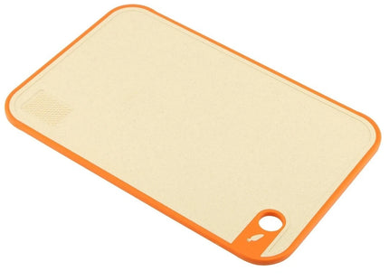 3-Piece Chopping Board Set, Plastic Cutting Boards with Non-Slip Base (Multicolour)