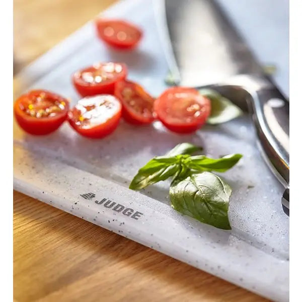 Judge Granite Effect Cutting Board – Non-Slip Plastic Chopping Board (35 x 25cm)