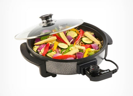 VonShef 30cm Electric Round Multi Cooker – Cool-Touch Handles – 1500W