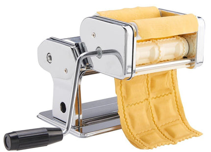 VonShef Manual Pasta Maker Machine – Stainless Steel Pasta Maker